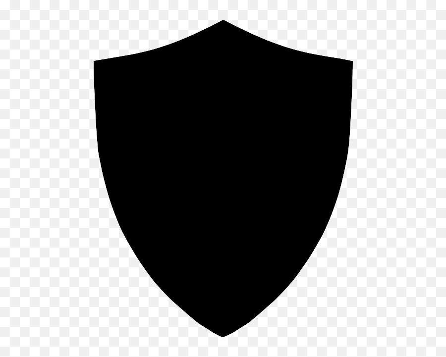 Shield Clipart Black - Emblem Emoji,Sword And Shield Emoji