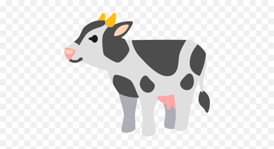 Cow Emoji - Dairy Cow,Cow Man Emoji
