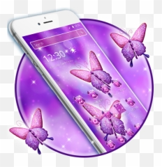 Lock Screen Purple Devil Emoji Wallpaper - Iphone