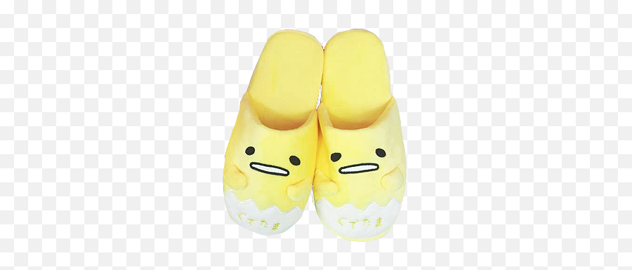 Gudetama Slippers Gudetama Slippers Aesthetic Shoes - Round Toe Emoji,Emoji Slippers