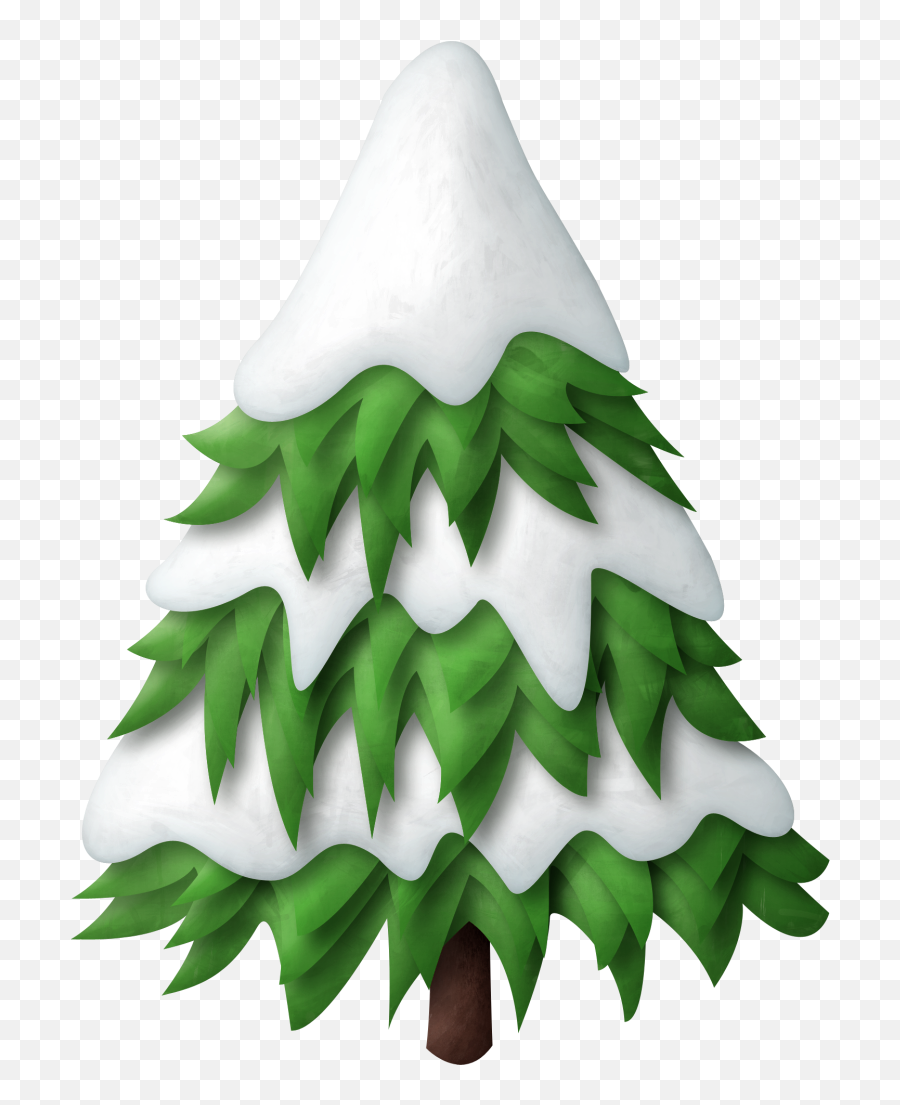 Library Of Snowy Christmas Tree Jpg Free Library Png Files - Snow Covered Tree Clipart Emoji,Christmas Tree Emoji Png
