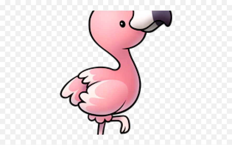 Clipart Wallpaper Blink - Flamingo Kawaii Clipart Emoji,Flamingo Emoji For Iphone