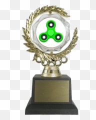 The Spinning Fidget Spinner Trophy - Emoji