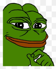 Pepe The Frog Sticker T - Transparent Pepe The Frog Emoji,Pepe Emoji