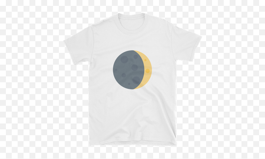 Waxing Crescent Moon T - Shirt Emoji,Crescent Moon Emoji