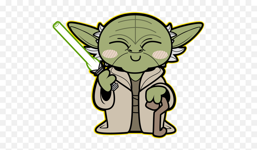 Yoda Face Clipart Png - Baby Yoda Discord Emote Emoji,Chewbacca Emoji