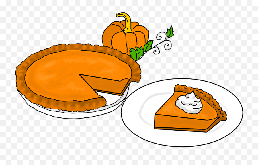 Pumpkin Pie - Thanksgiving Pumpkin Pie Clipart Emoji,Pumpkin Pie Emoji