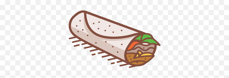 Cartoon Burrito Png Picture - Burrito Png Emoji,Burrito Emoji