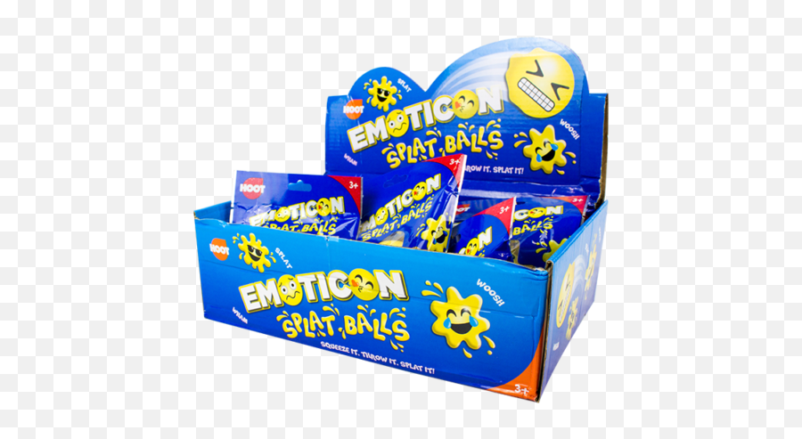 Splat Ball Squishy Sticky Fun Stress - Box Emoji,Splat Emoji