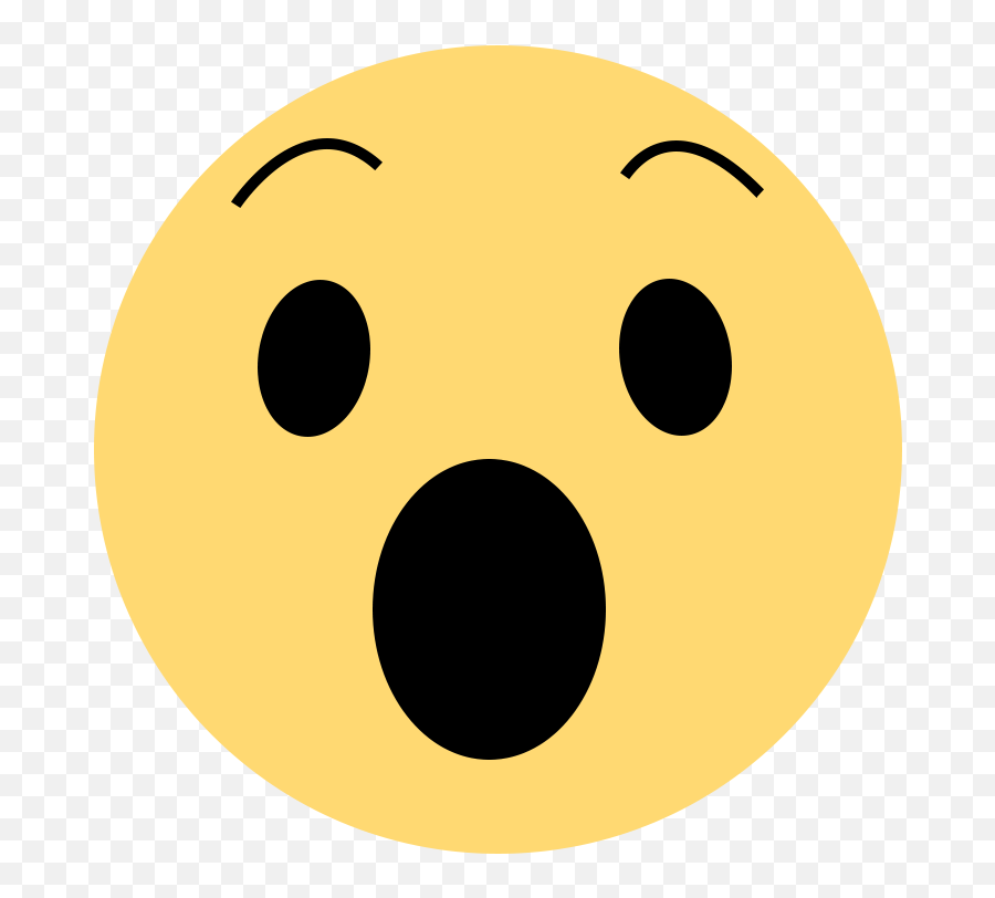 Di - Facebook Wow React Png Emoji,Haha Emoticon