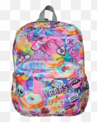 Psychedelic Collage Classic Backpack Things We Love - Bag Emoji,Backpack Emoji