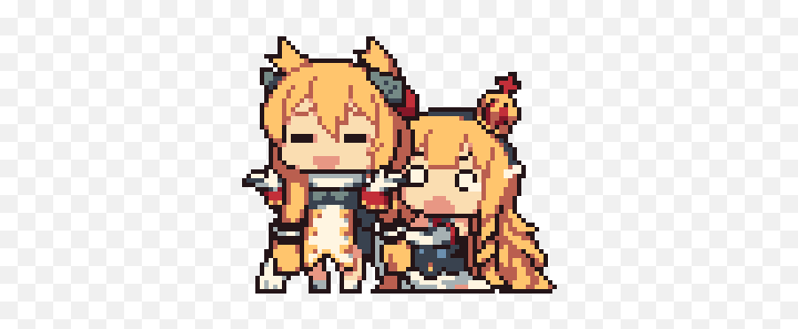 Azur Lane Top 3 Pixel Emojis Survey - Azur Lane Pixel Art,Bulldog Emoticons