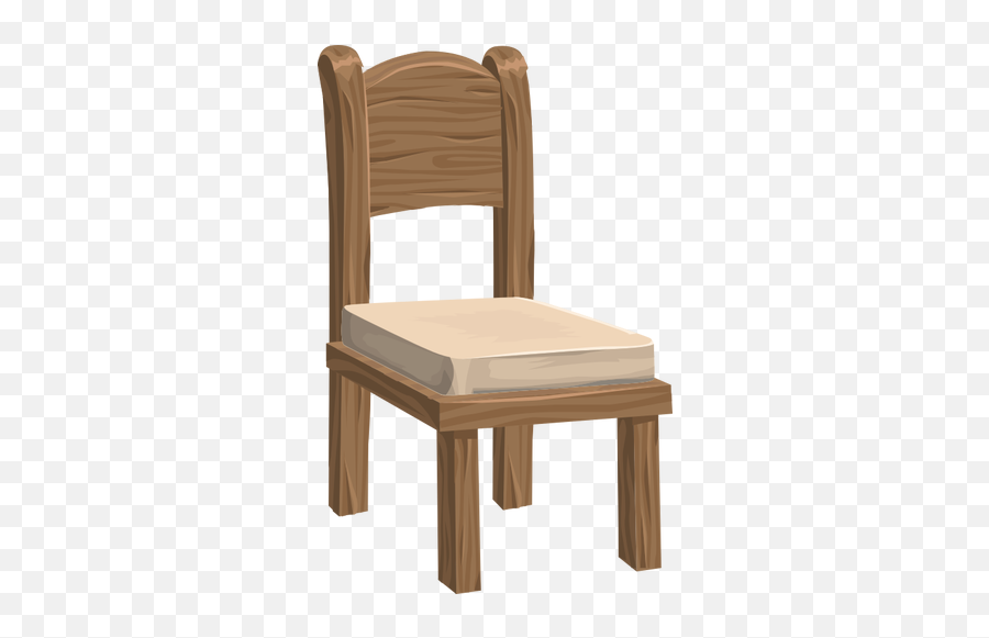 Wooden Chair Vector Image - Chair Clipart Emoji,Rocking Chair Emoji