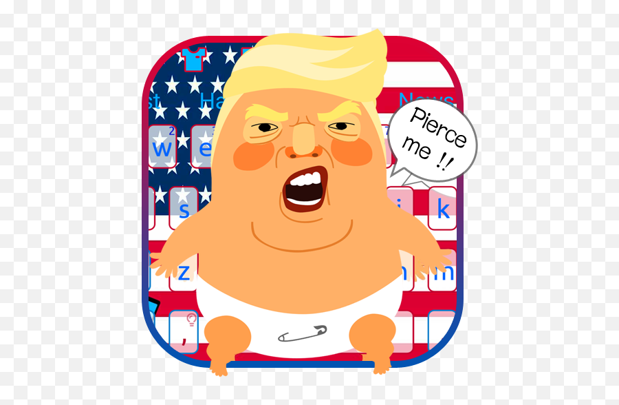 Gross Baby Trump Keyboard - Cartoon Emoji,Trump Emoji Android