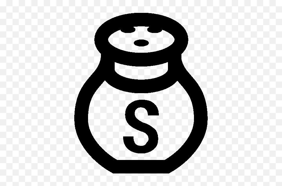 Food Salt Shaker Icon - Salt Png Icon Emoji,Salt Emoji