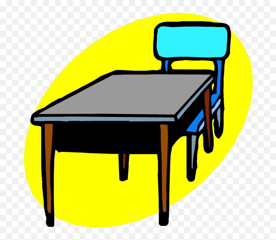 Gif Png Download Free Clip Art - Table And Chair Clipart Emoji,Thinking Emoji Dank