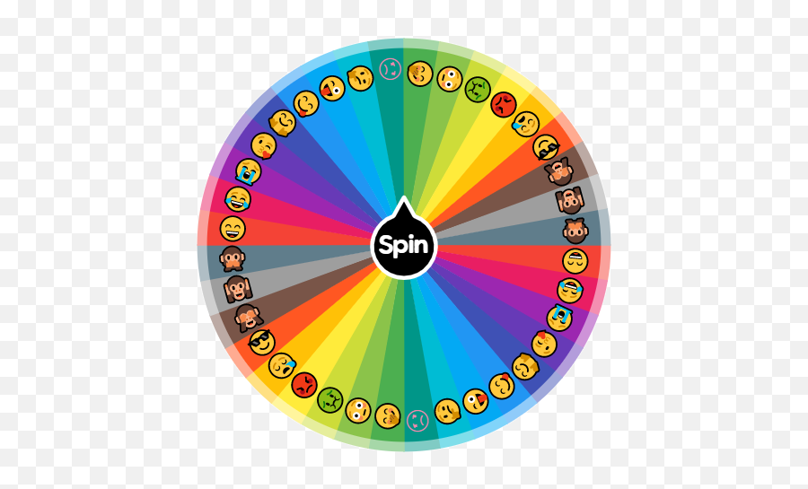 Spin And Act Like Emoji - Brawl Stars Spin The Wheel,Spin Emoji