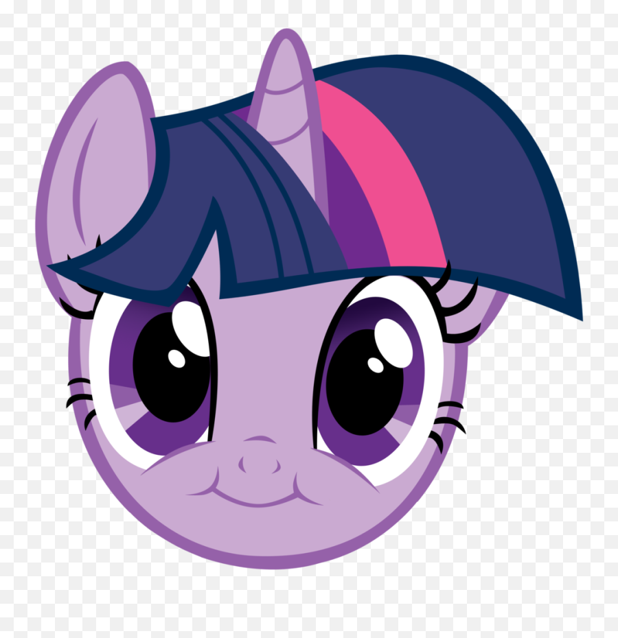 Face Safe Simple Background - My Little Pony Twilight Sparkle Face Emoji,Sparkle Face Emoji