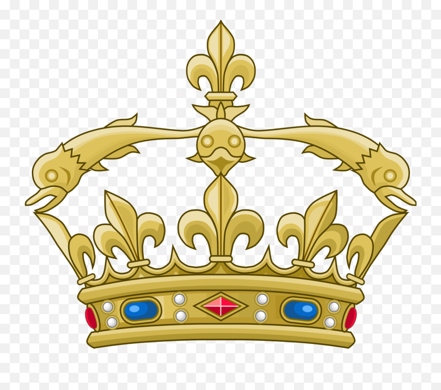 Crown Of The Dauphin Of France - Prince Crown Transparent Emoji,King And Queen Crown Emoji