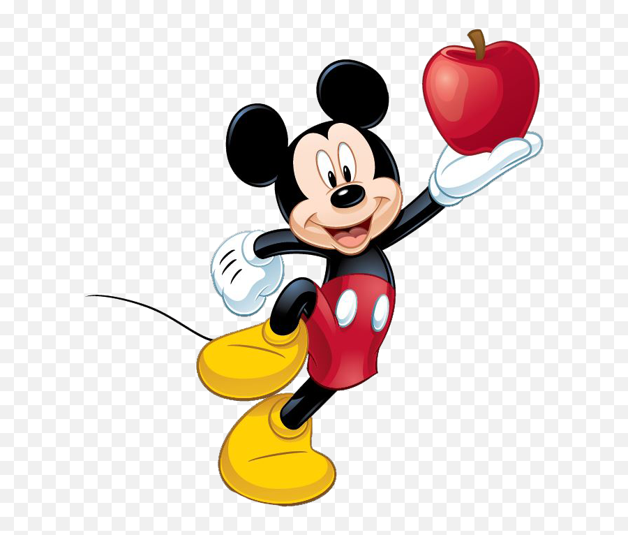 Mickey Mouse Clipart 3 - Clipartix Cartoon Mickey Mouse Eating Emoji,Mickey Mouse Emoji