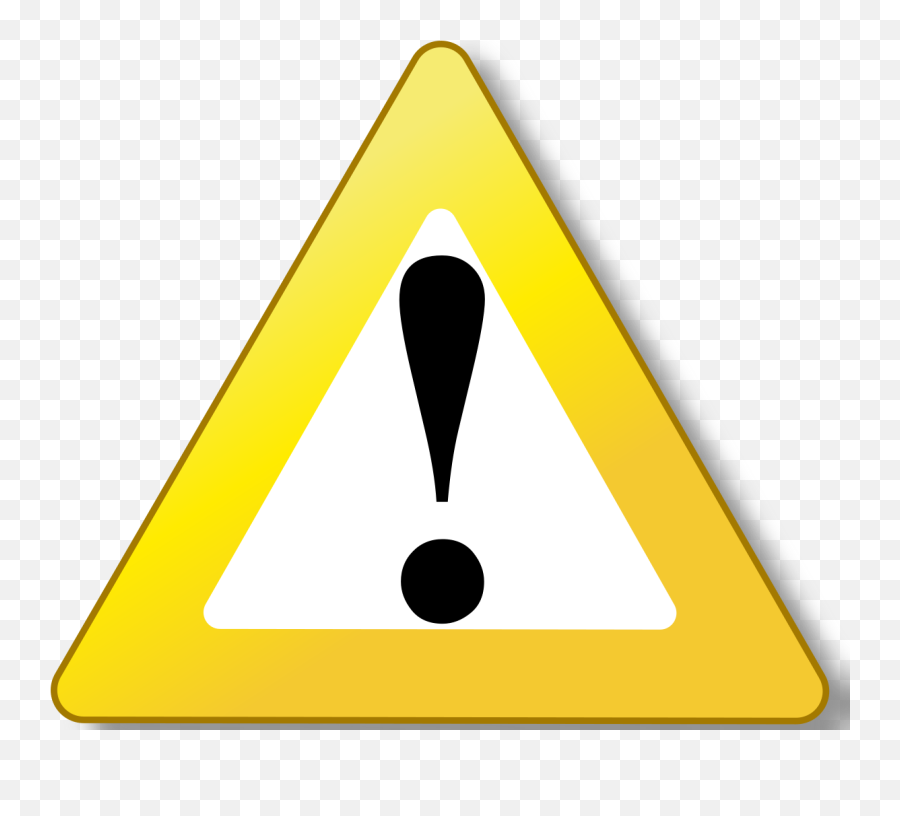 Cone Clipart Warning Cone Warning Transparent Free For - Yellow Warning Sign Png Emoji,Traffic Cone Emoji