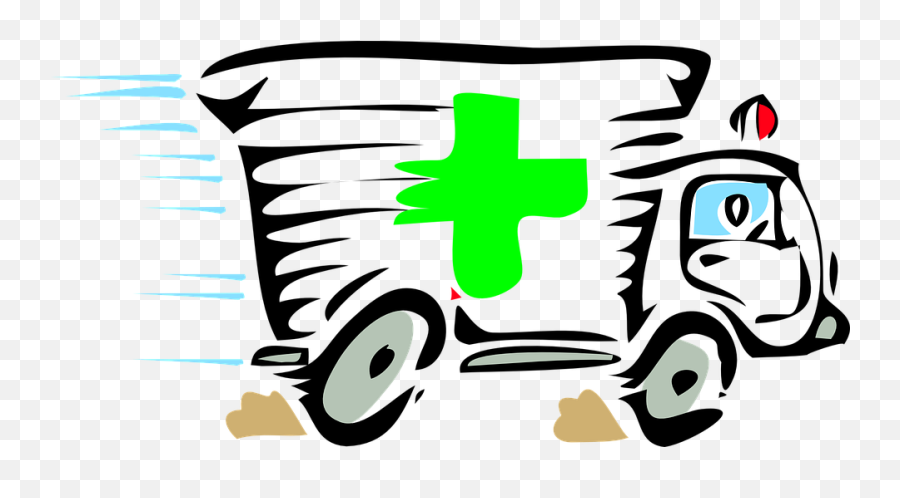 Emergency Ambulance Sirene Fast - Medical Emergency Emoji,Police Siren Emoji