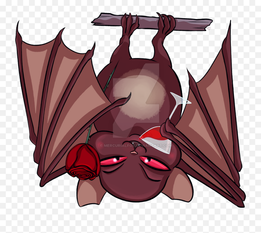 Blood Bat - Illustration Emoji,Bat Emoticon