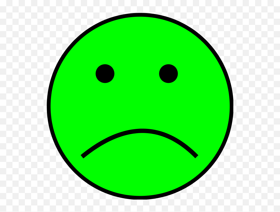 Green Frowny Face - Clipart Best Icon Smile Emoji,Frowny Face Emoticons