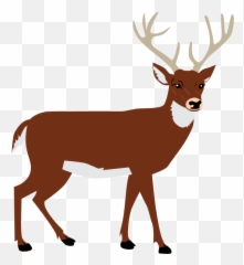 Openclipart - Clipping Culture Clip Art Deer Png Emoji,Buck Deer Emoji