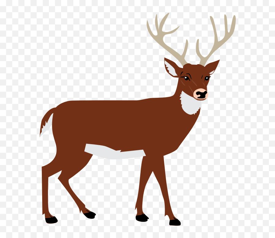 Openclipart - Clipping Culture Clip Art Deer Png Emoji,Buck Deer Emoji