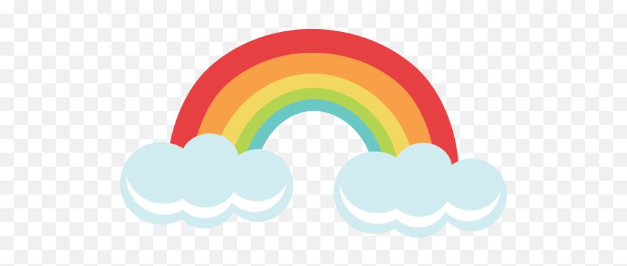 Rainbow Emoji Transparent Png Clipart - Cute Rainbow Transparent Background,Rainbow Emojis