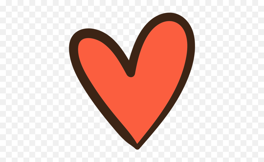 Heart Icon Transparent Background At - Transparent Background Heart Doodle Emoji,Heart Emoji No Background