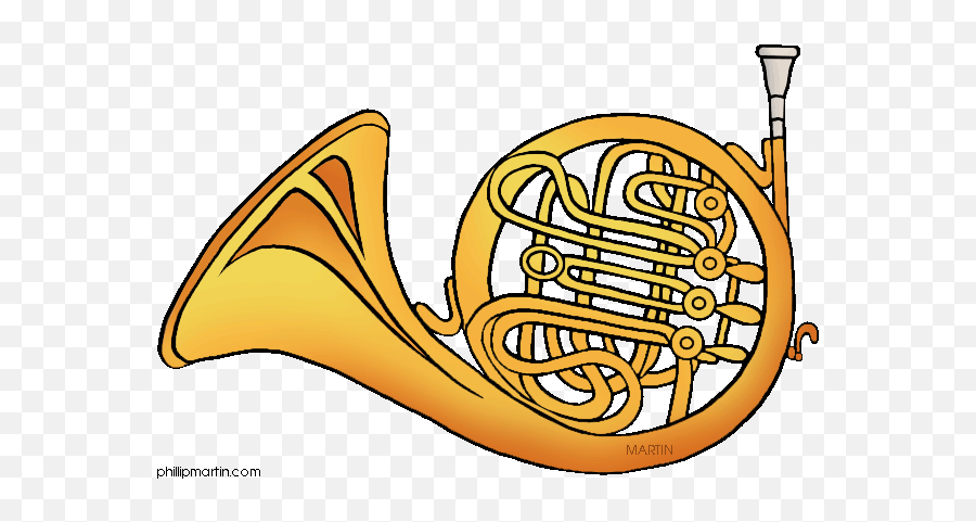 Horn Clipart Horn Transparent Free For - French Horn Instruments Clipart Emoji,French Horn Emoji