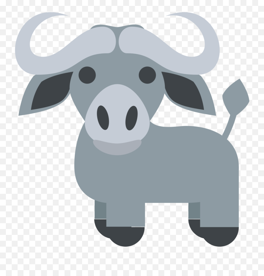 Emojione 1f403 - Buffalo Emoji,Facebook Emoticons List
