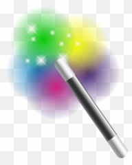 Magic Wand Fairy Abrahcaahdabrahhhh Pooof - Writing Emoji,Magic Wand Emoji