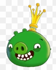 Revenge Taken - King Pig Crown Emoji,Flipping The Bird Emoticon