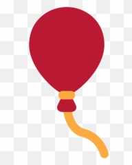 Twemoji 1f388 - Emoji Globo,Tea Emoji