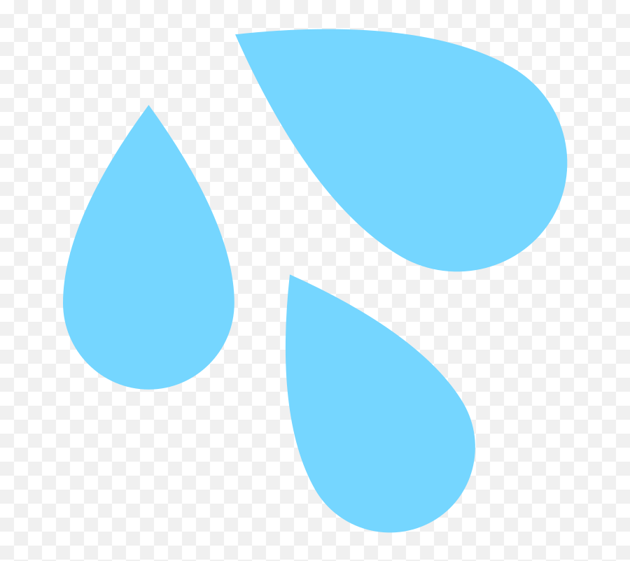 Emojione 1f4a6 - Sweat Drops Emoji Discord,Emoji Meaning Chart