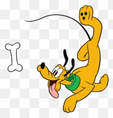 Bones Clipart Pluto Bones Pluto - Pluto The Dog Bone Emoji,Emoji Dog And Bone