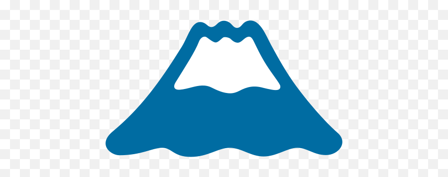 Emoji U1f5fb - Fuji Emoji,Emoji For Fb