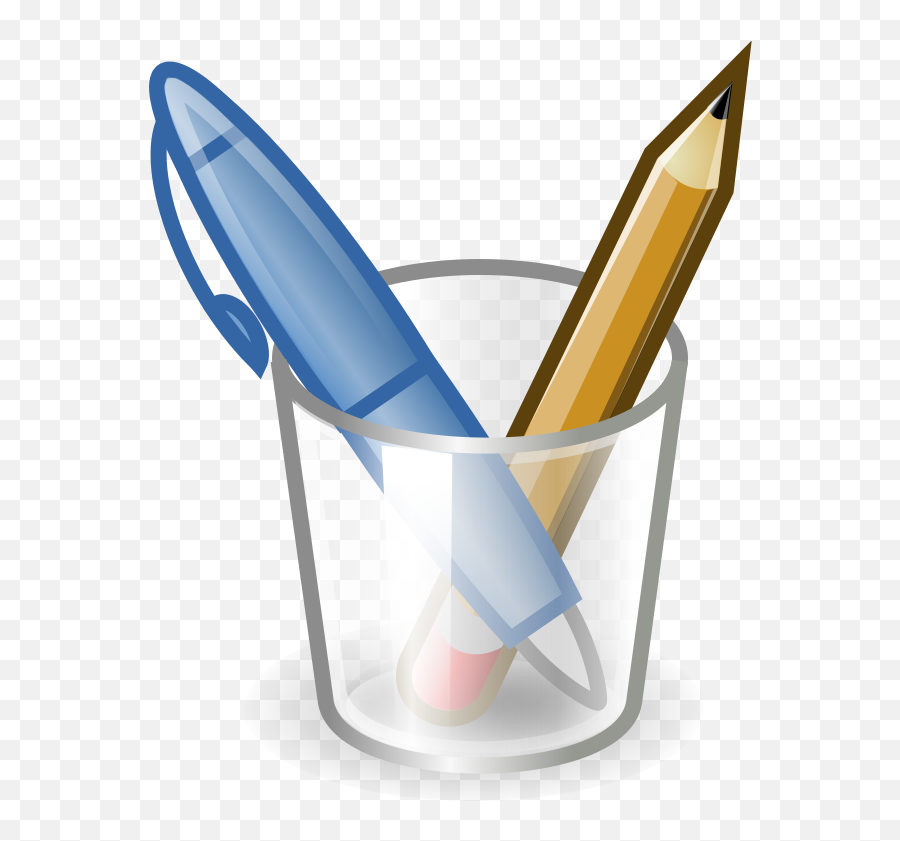 Applications - Clip Art Pen And Pencil Emoji,Rocking Chair Emoji