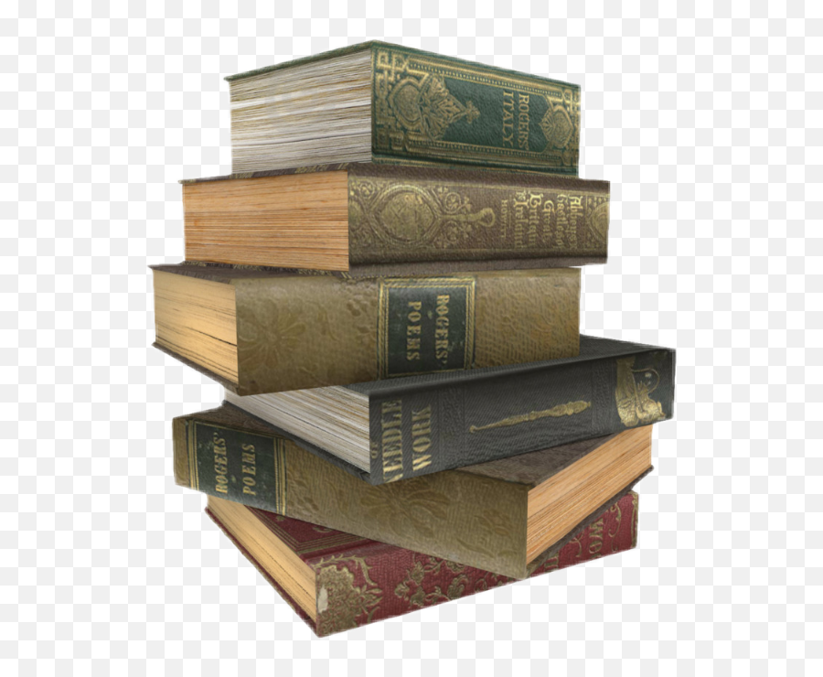 Book Books Bookstack Stack - Transparent Background Old Book Png Emoji,Book Stack Emoji