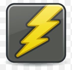 Lightning Sign Vector Image - Lithium Clipart Emoji