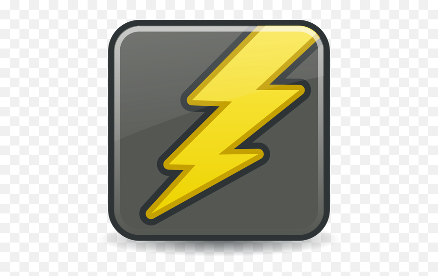 Lightning Sign Vector Image - Lithium Clipart Emoji,Lightning Bolt Arrow Emoji