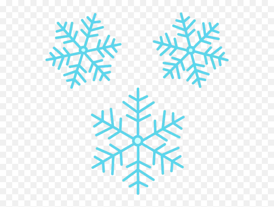Snow Png - Transparent Background Snowflake Clipart Emoji,Snow Emoji Png