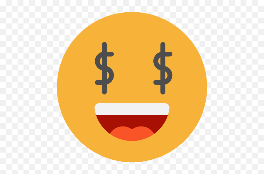 Emoticons Icon - Greed Icon Png Emoji,Eye Emoticons