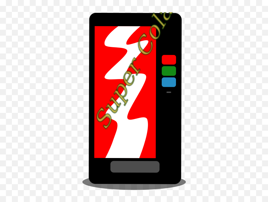 Vending Machine Vector Image - Smartphone Emoji,Emoji Tattoo Gun
