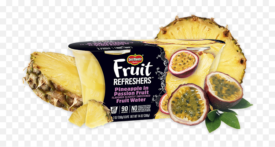 Fruit Refreshers Pineapple In Passion Fruit Flavored - Natural Foods Emoji,Pineapple Emoji