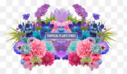 Free Aesthetic Png Packs - Vaporwave Flowers Transparent Emoji