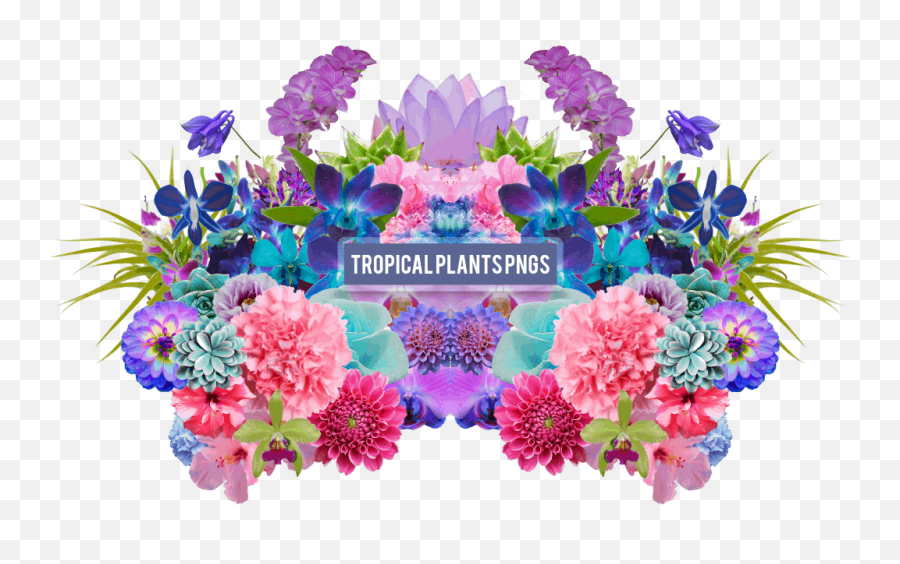 Free Aesthetic Png Packs - Vaporwave Flowers Png Transparent Emoji,Flower Emoji Tumblr